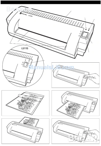 Ламинатор Rexel LH240, снимка 11 - Принтери, копири, скенери - 54151299
