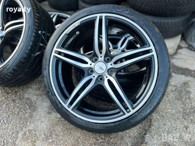 5х112 Джанти 19 Audi VW Mercedes Skoda Seat 5x112 ET 45 J 8.5 Централен отвор 66.6, снимка 2 - Аксесоари и консумативи - 49328330