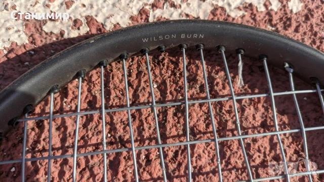 Wilson Burn 100LS тенис ракета Нишикори, снимка 8 - Тенис - 54199531