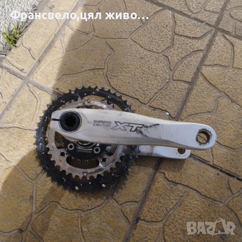 Курбел за велосипед колело Shimano deore xt 48 зъба , снимка 1 - Части за велосипеди - 45018916