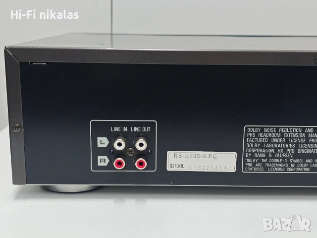 стерео касетъчен дек TECHNICS RS-B705, снимка 10 - Декове - 53982267