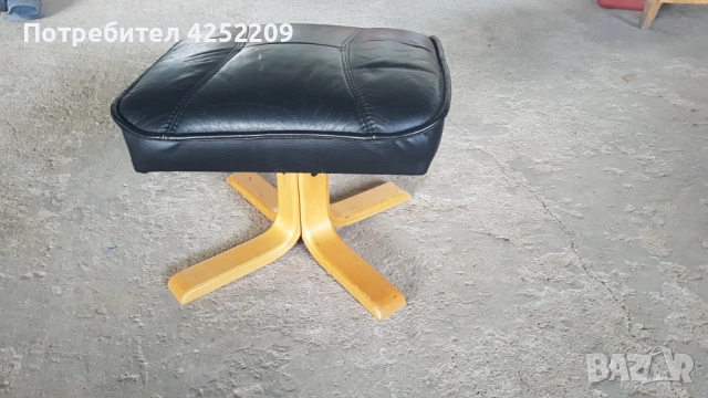 табуретка за крака + стол, снимка 8 - Дивани и мека мебел - 52042694