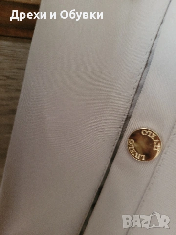 Бежов тренч с ципове LIVELO , снимка 8 - Палта, манта - 51863297