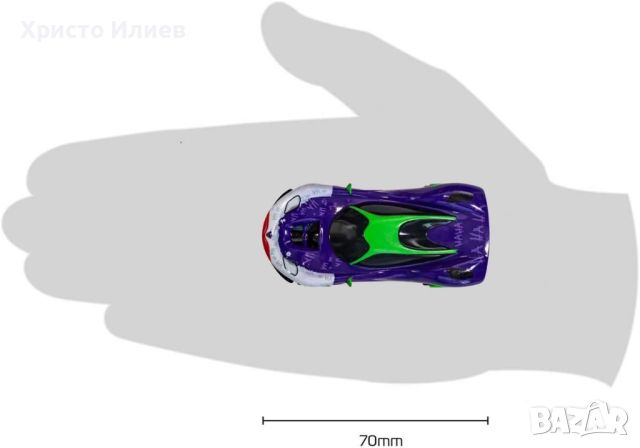 Scalextric Състезателна писта с коли Батман и Джокера Аутобан с лупинг , снимка 10 - Коли, камиони, мотори, писти - 45619518