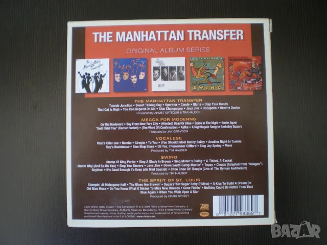 The Manhattan Transfer ‎– Original Album Series 2009 5×CD, Album, снимка 3 - CD дискове - 50073866