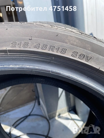 215 45 18 Bridgestone Turanza, снимка 7 - Гуми и джанти - 53661768