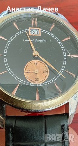Оригинален Часовник Gianni Sabatini, снимка 5 - Мъжки - 46413517