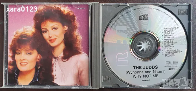 The Judds – Why Not Me, снимка 3 - CD дискове - 47727478