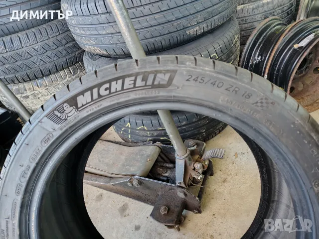 2бр.летни гуми MICHELIN 245/40/18 93Y DOT 1921, снимка 4 - Гуми и джанти - 49325763