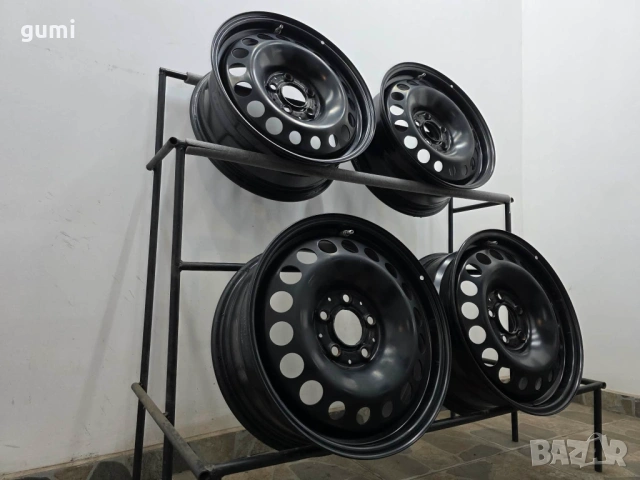 4бр 16ски джанти за MERCEDES 5x112мм A161286, снимка 6 - Гуми и джанти - 53910629