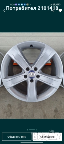 джанти за Мерцедес 18 цола спорт пакет , снимка 10 - Гуми и джанти - 51686177