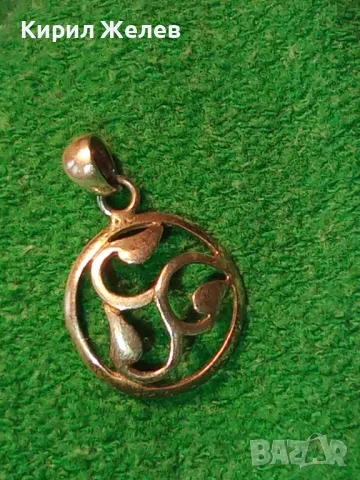 АЖУРЕН ФЕШЪН АРТ СРЕБЪРЕН МЕДАЛЬОН СРЕБРО 925 ФИНА БИЖУТЕРСКА ИЗРАБОТКА 48243, снимка 9 - Колиета, медальони, синджири - 48953049