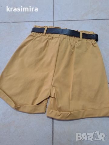 Къси панталонки в два цвята , снимка 7 - Къси панталони и бермуди - 46448462