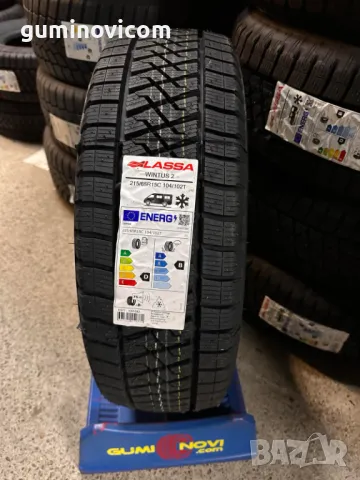 Нови 🚐 Зимни ❄️❄️❄️ бусови гуми 215/65R15C LASSA Wintus 2, снимка 1