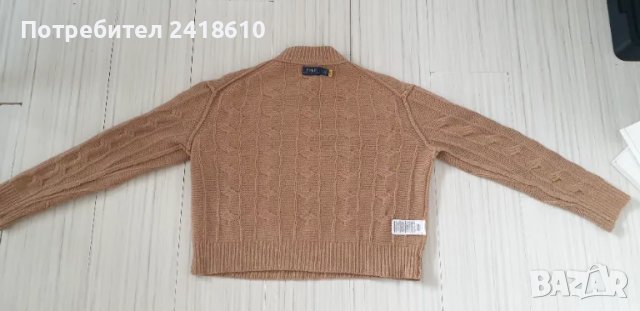 POLO Ralph Lauren Cable Wool / Cashmere Knit Womens Size S НОВО! ОРИГИНАЛ! Дамски Поло Пуловер !, снимка 13 - Блузи с дълъг ръкав и пуловери - 48884962