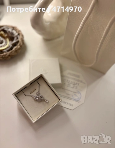 Колие Swarovski, снимка 3 - Колиета, медальони, синджири - 53170538