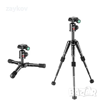 NEEWER 20-инчов мини статив за камера с 360° сферична глава, 1/4-инчова плоча за бързо освобождаване, снимка 3 - Камери - 51368735