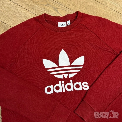 Мъжка блуза Adidas Trefoil Crew | L размер, снимка 2 - Блузи - 52634874