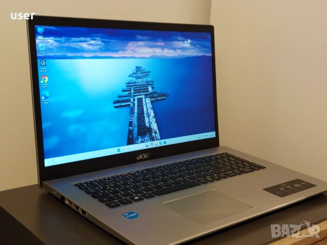 12GB RAM, Core i3-1115G4, 512GB SSD NVMe, 17.3" лаптоп Acer Aspire 3 A317 A317-53