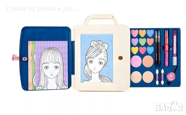 ✨Детски комплект гримове Млад стилист, снимка 4 - Играчки за стая - 52645818
