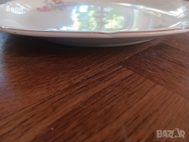 Български порцелан плато, снимка 4 - Чинии - 52117908