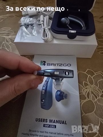 Слухов апарат двоен цифров чисто нови, снимка 3 - Друга електроника - 52885140