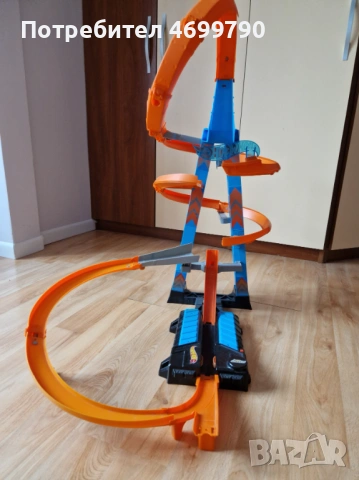 Hot Wheels - Писта Sky Crash Tower, снимка 2 - Коли, камиони, мотори, писти - 53839181