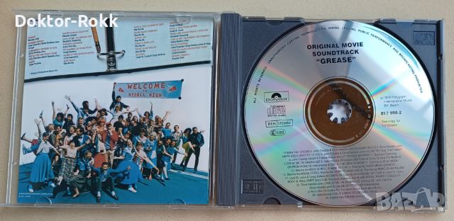 Grease Original Soundtrack 1991 CD Reissue , снимка 3 - CD дискове - 46760828