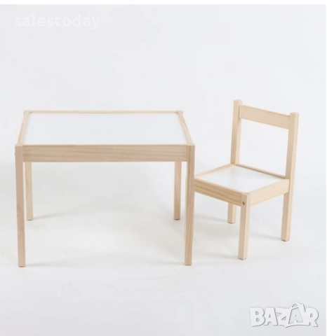 Дървена детска маса, снимка 3 - Други - 36282427