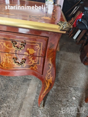 Антикварно бюро и кресло , снимка 6 - Антикварни и старинни предмети - 53980339
