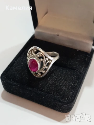 Руско сребро , снимка 7 - Пръстени - 51317226