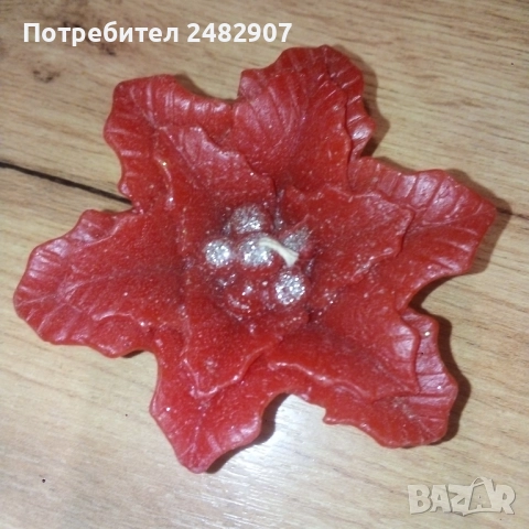 Коледна свещ , снимка 5 - Декорация за дома - 52684442