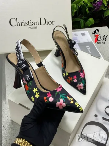 дамски обувки на ток christian dior , снимка 4 - Дамски елегантни обувки - 46927312