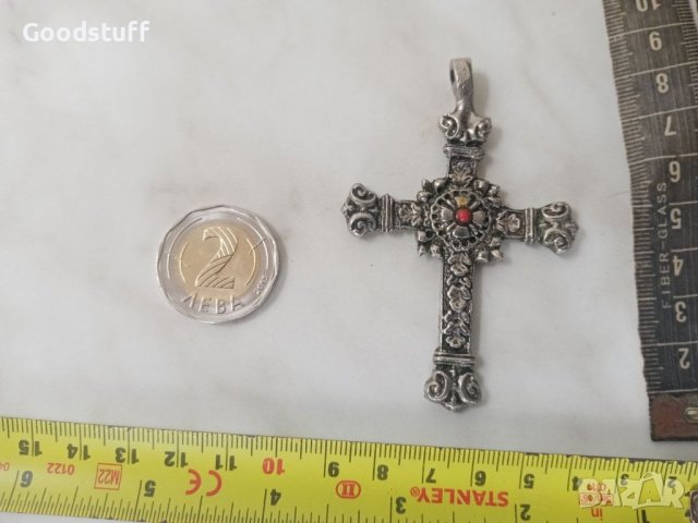 Стар Кръст етно, фигурален, релефен

, снимка 6 - Антикварни и старинни предмети - 45673019