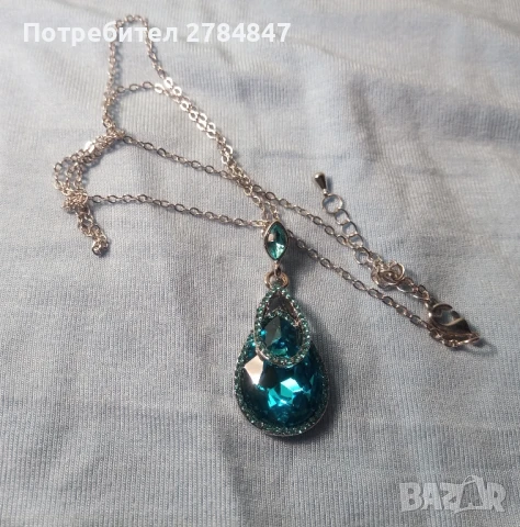 Колие с кристали 