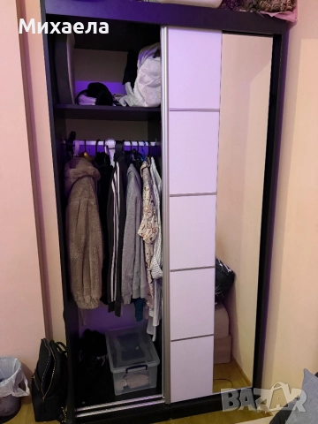 Гардероб с плъзгащи врати garderob s pluzgashti vrati, снимка 2 - Гардероби - 52617148