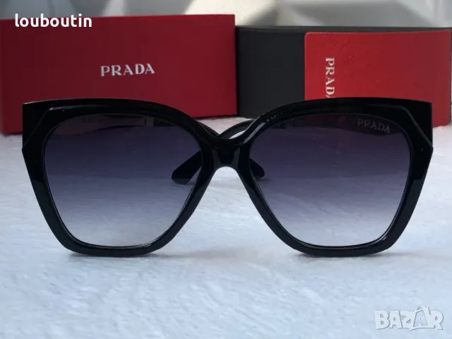 Prada дамски слънчеви очила котка 2 цвята, снимка 6 - Слънчеви и диоптрични очила - 46948918