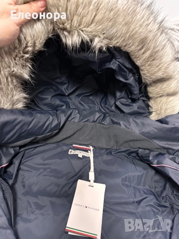 Пухено яке Tommy Hilfiger Original , снимка 2 - Якета - 52457965
