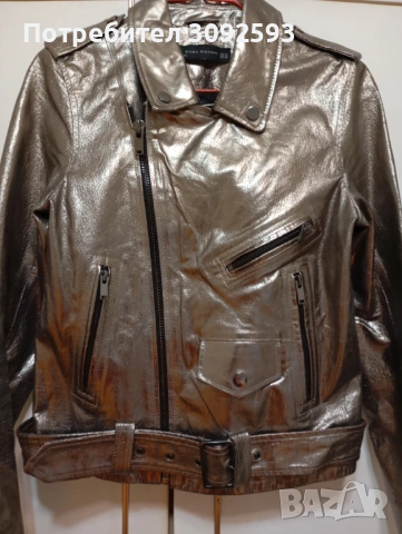 Дамско яке -естествена кожа Zara