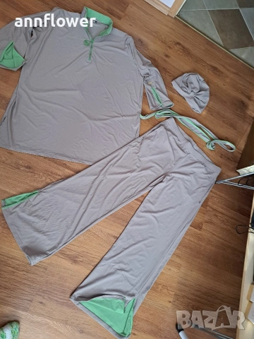 Mykiny brand бански костюми XL син и беж, снимка 13 - Бански костюми - 54159452