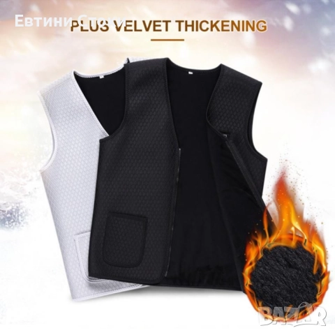 Унисекс термичен електрически елек с USB отопление, снимка 4 - Други - 52863648