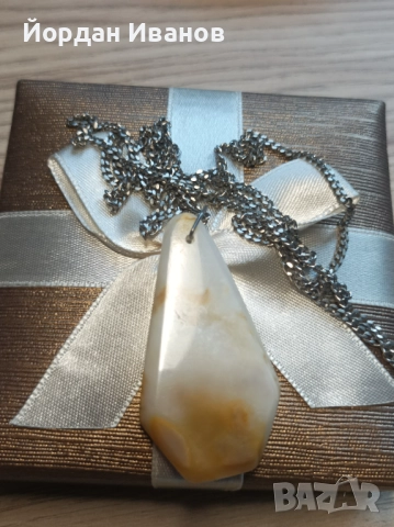 Колиета с естествени камъни , снимка 2 - Колиета, медальони, синджири - 52862600