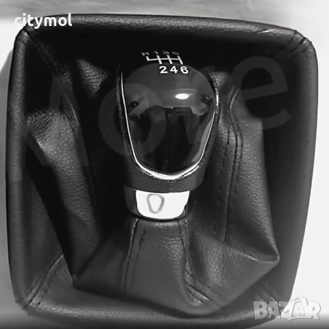 Кожен маншон с топка за скоростен лост за Ford Mondeo MK4 -6 скорости, снимка 4 - Аксесоари и консумативи - 53722177
