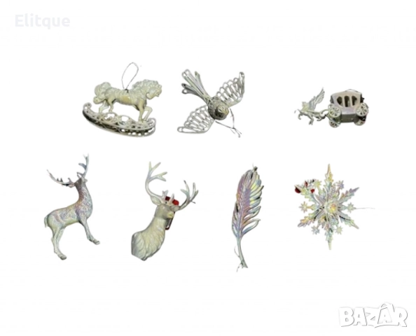 Декоративна фигурка за украса на елха, варианти, снимка 3 - Други стоки за дома - 52903868