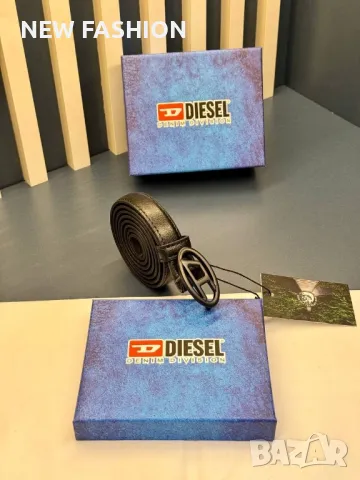 Унисекс Модел Колани - Естествена Кожа ✨ DIESEL , снимка 4 - Колани - 49317059