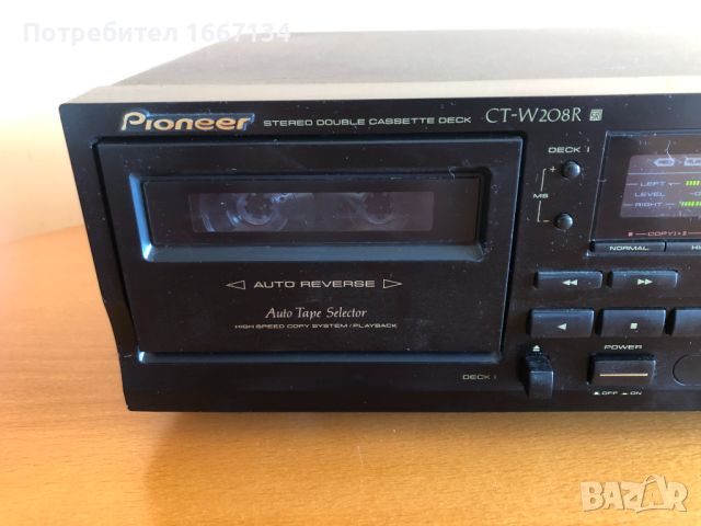 PIONEER CT W-208R, снимка 2 - Декове - 46588102