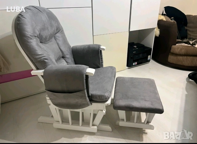 люлеещ стол с табуретка, снимка 2 - Столове - 53749847