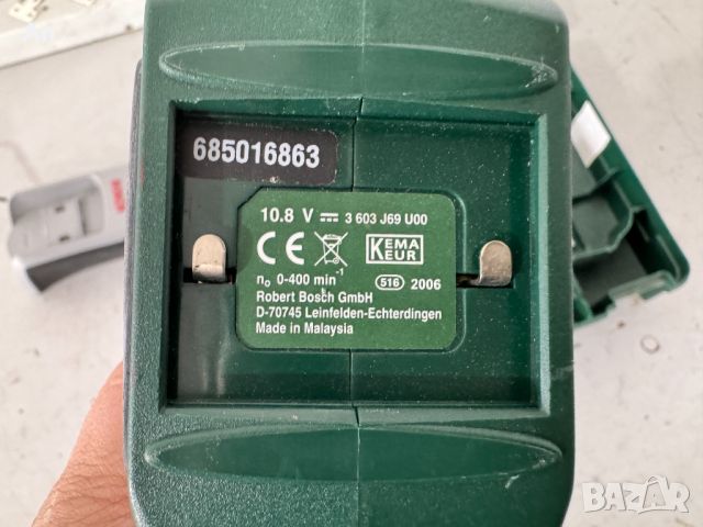 Винтоверт отвертка  -  Bosch 10,8 V Li ion, снимка 5 - Други машини и части - 45945386