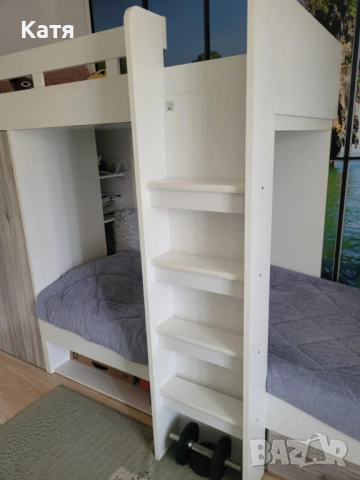 ДВУЕТАЖНО ЛЕГЛО, снимка 8 - Спални и легла - 53209525