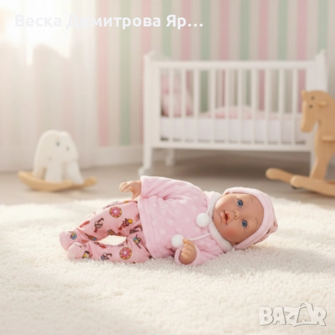Кукла бебе със звук и зимни дрехи - 36 см - Перфектен подарък за празниците, снимка 5 - Кукли - 52907175